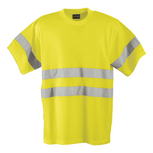 150g Poly Cotton Safety T-Shirt with tape (TSS150BT)
