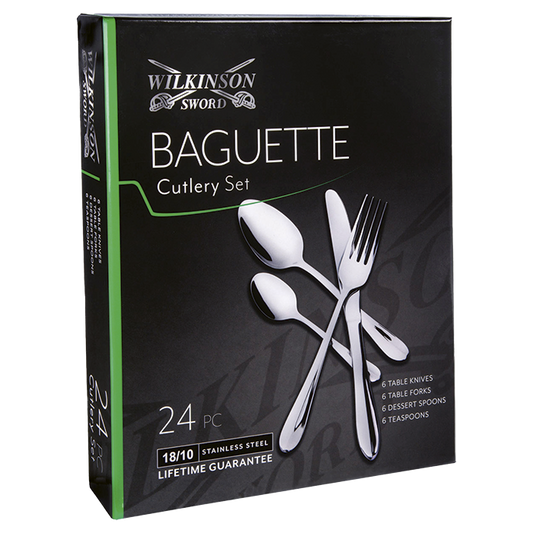 Baguette 24 Piece Cutlery Set