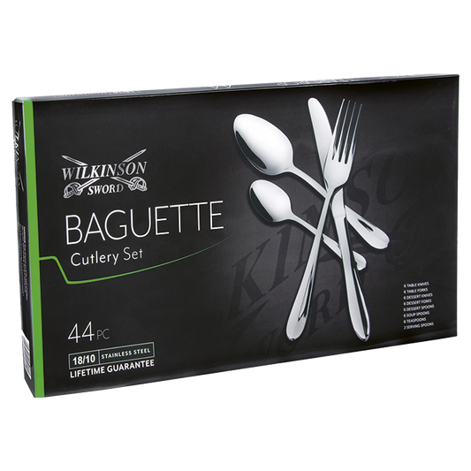 Baguette 44 Piece Cutlery Set