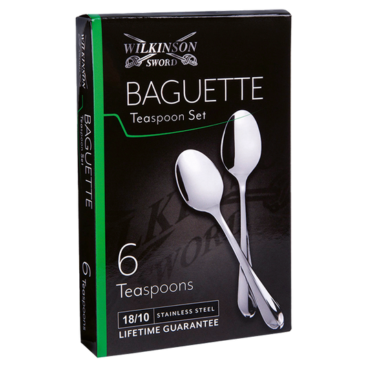 Baguette 6 Piece Teaspoon Set