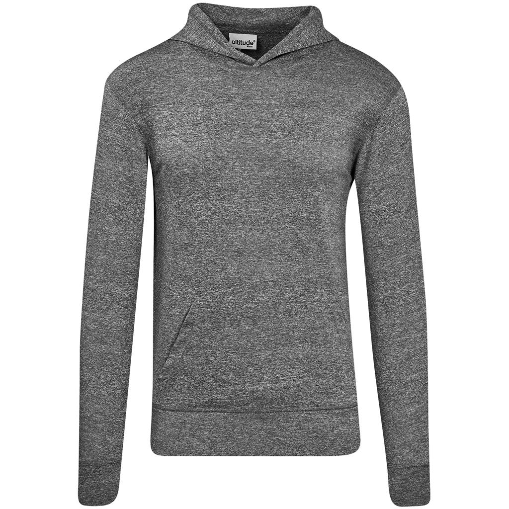 Gray hoodie on a white background