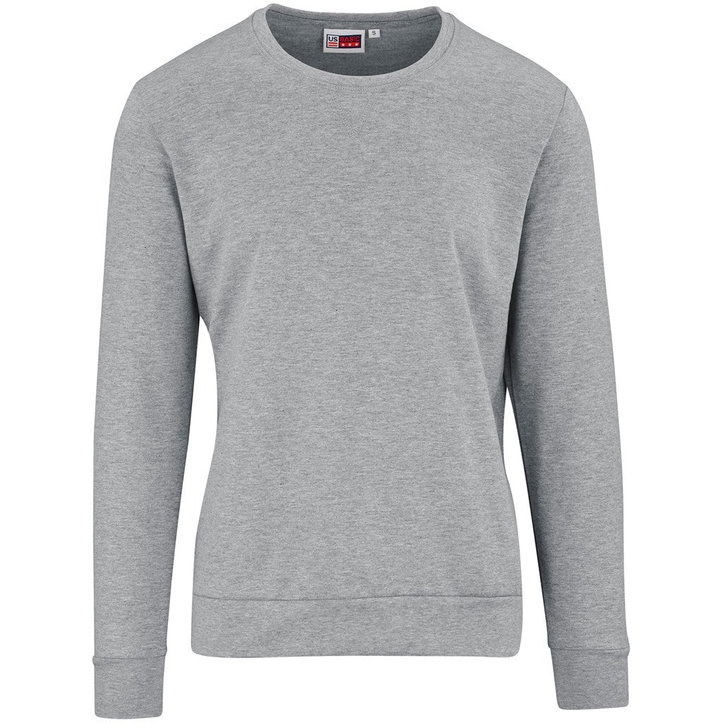 Gray sweatshirt on a white background