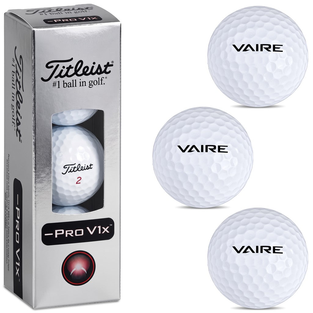 Titleist ProV1X Golf Balls (Sleeve of 3)