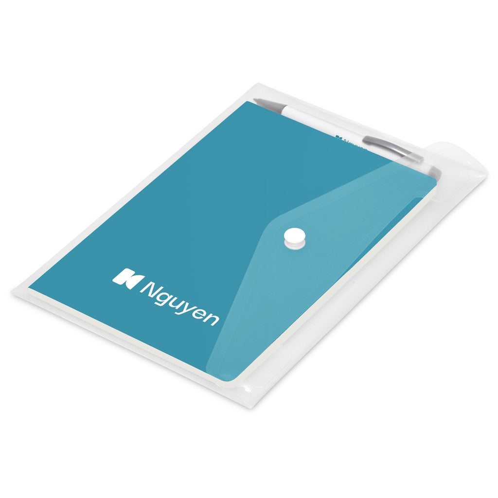 Altitude Mills Notebook & Pen Set - Turquoise