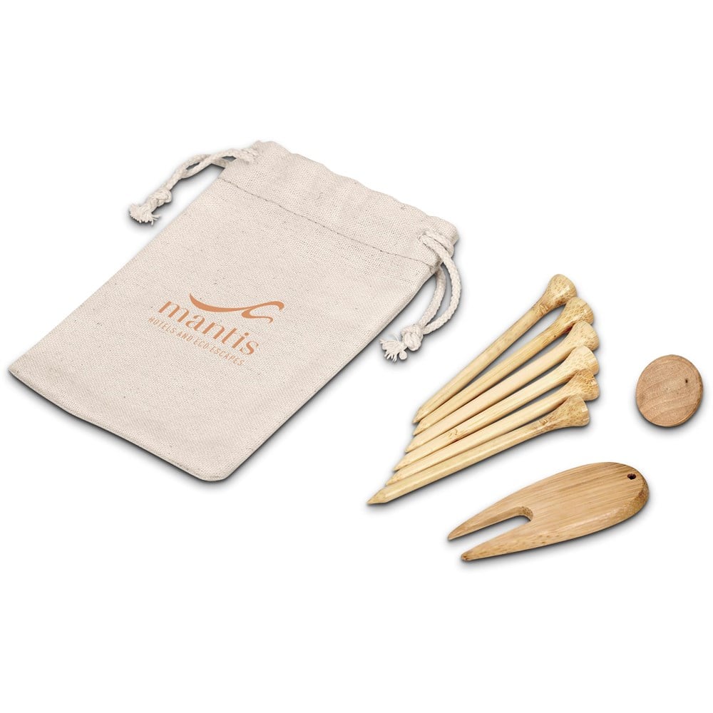 Okiyo Nikko Bamboo Golf Accessories Set