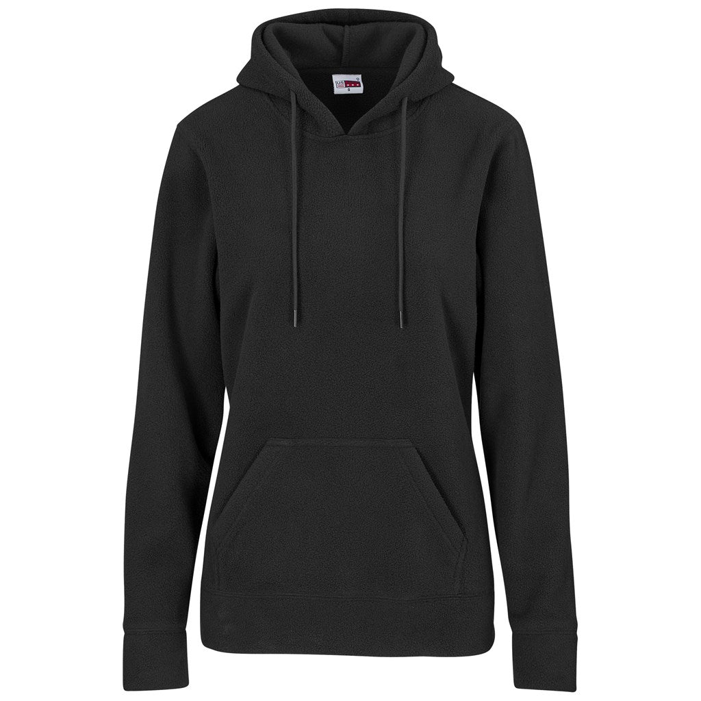 Black hoodie on a white background