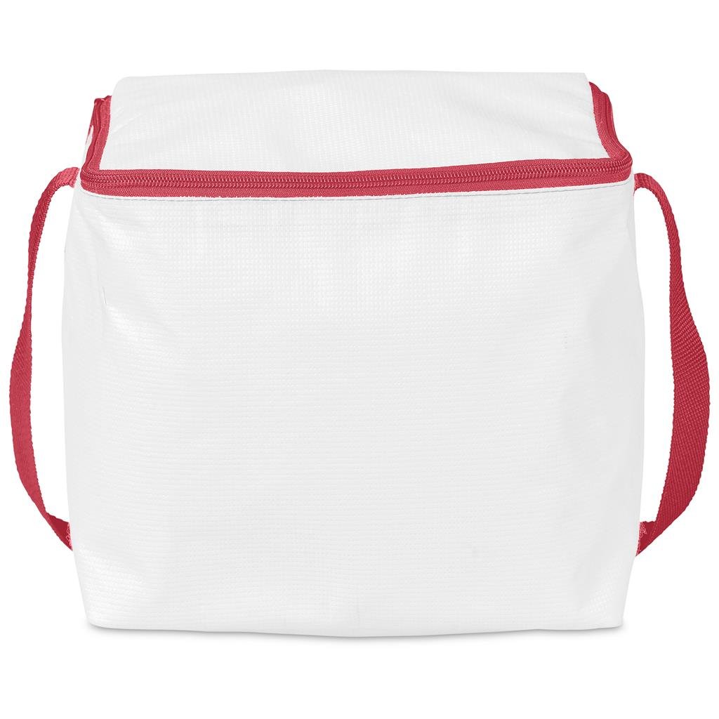 Pre-Production Sample Hoppla Quebec Recycled PET Stitch-Bond 12 Can Cooler