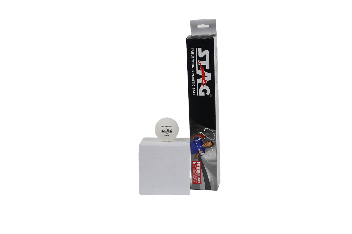 TABLE TENNIS (BALLS) (STAG) (1 STAR) (PACK OF 3)