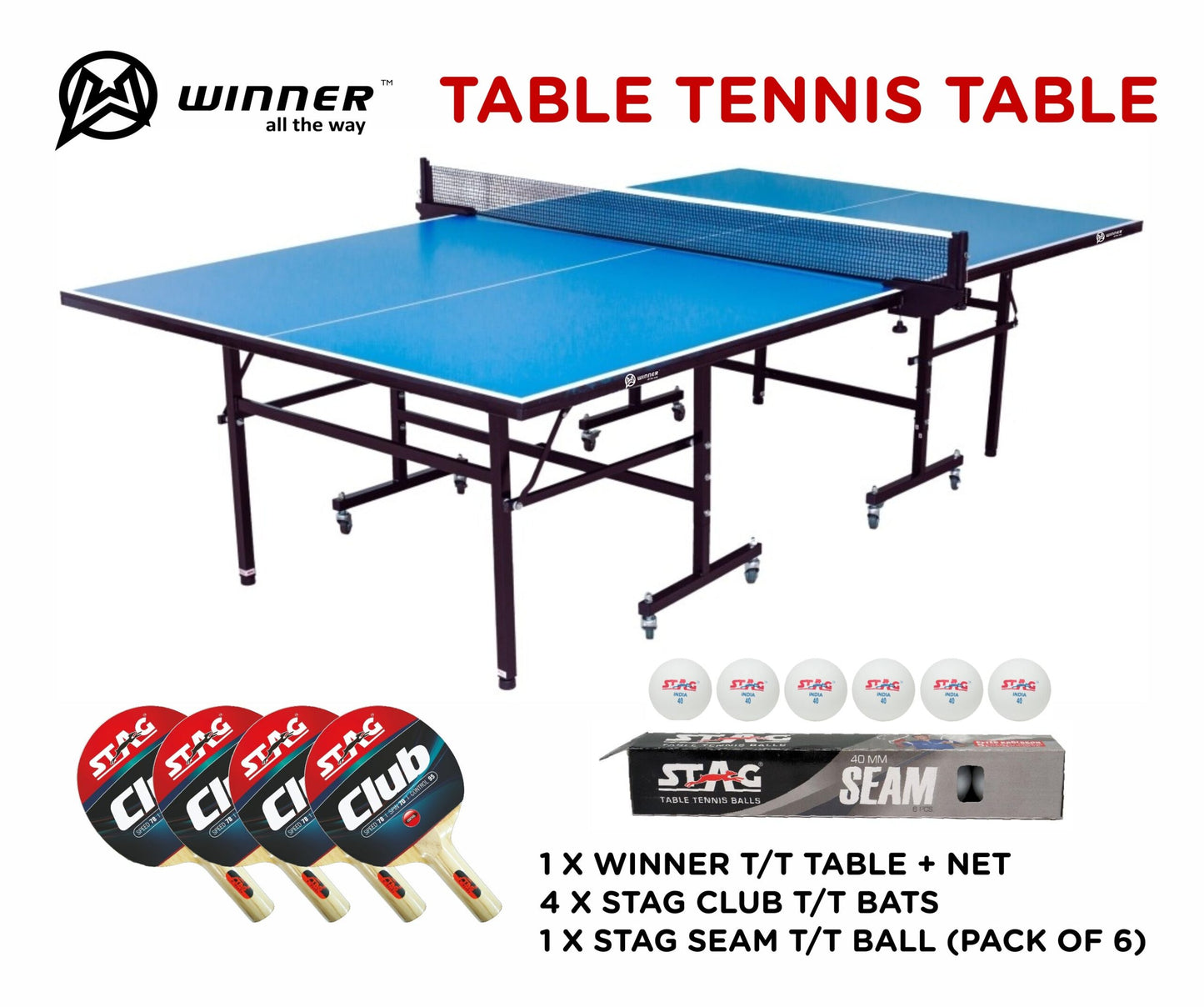 Winner Table Tennis Table