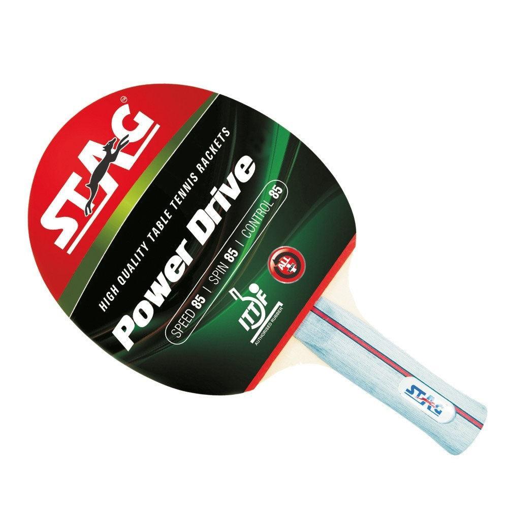 Table Tennis (Bat) (Power Drive) (Ittf Approved) (Stag)