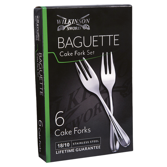 Baguette 6 Piece Cake Fork Set