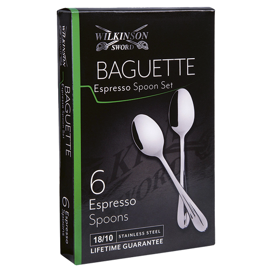 Baguette 6 Piece Espresso Set