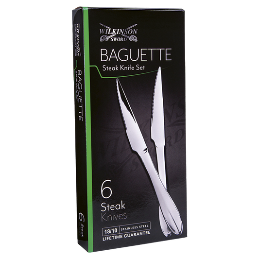 Baguette 6 Piece Steak Knife Set