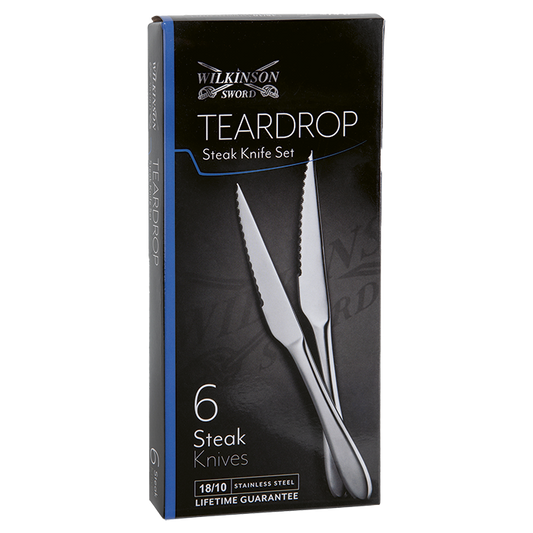 Teardrop 6 Piece Steak Knife Set