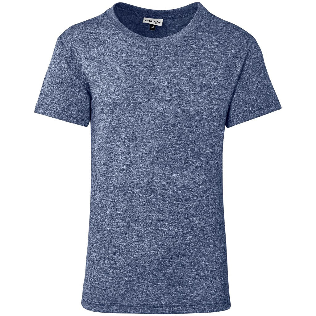 Blue t-shirt on a white background

