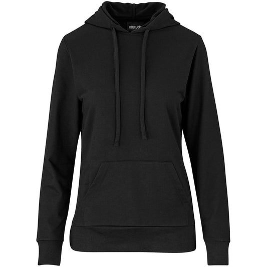 Black hoodie on a white background

