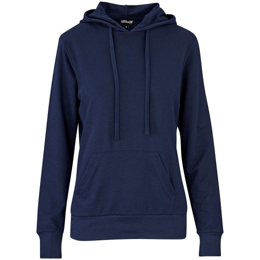 Navy blue hoodie on a white background

