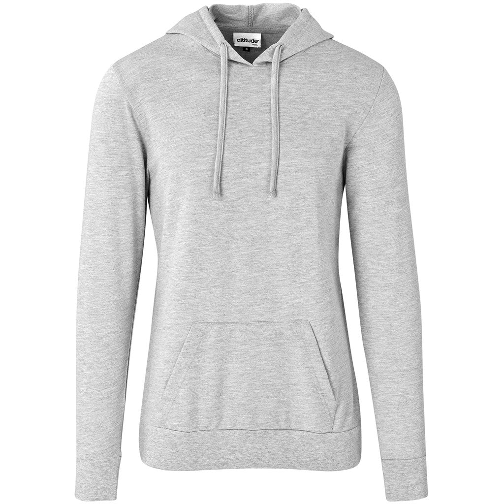 Gray hoodie on a white background

