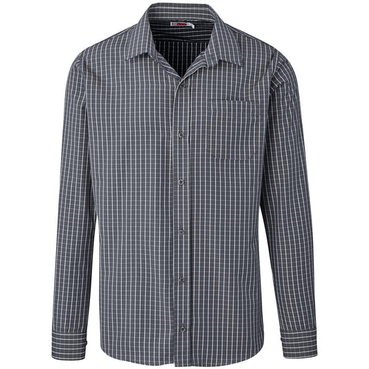 Checkered shirt on a white background

