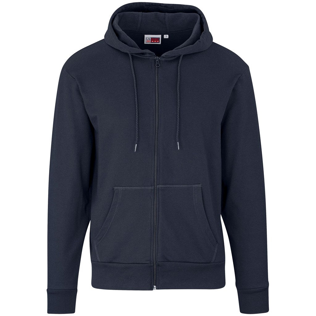 Mens Bravo Hooded Sweater - Navy