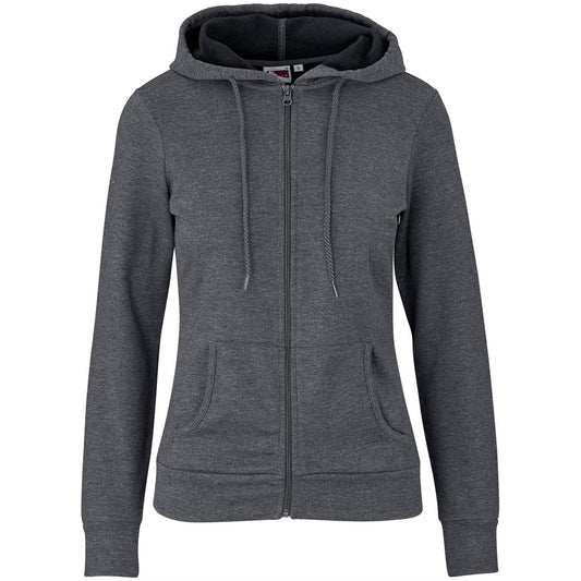 Gray hoodie on a white background

