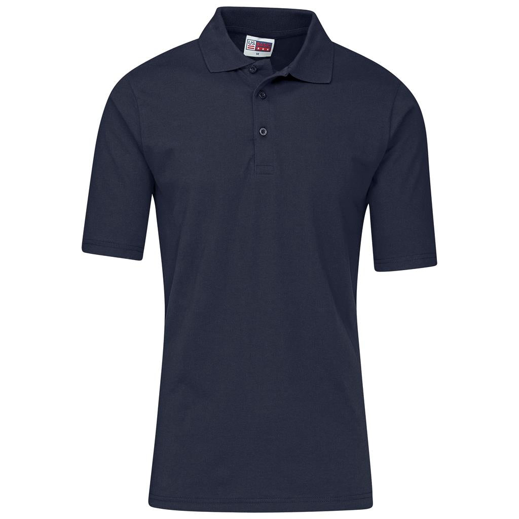 Mens Cardinal Golf Shirt - Navy