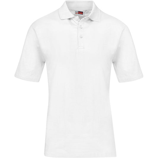White polo shirt on a white background

