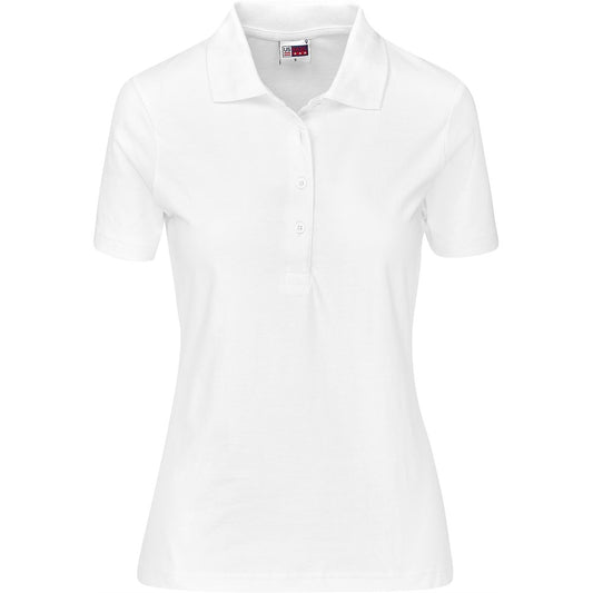 White polo shirt on a white background

