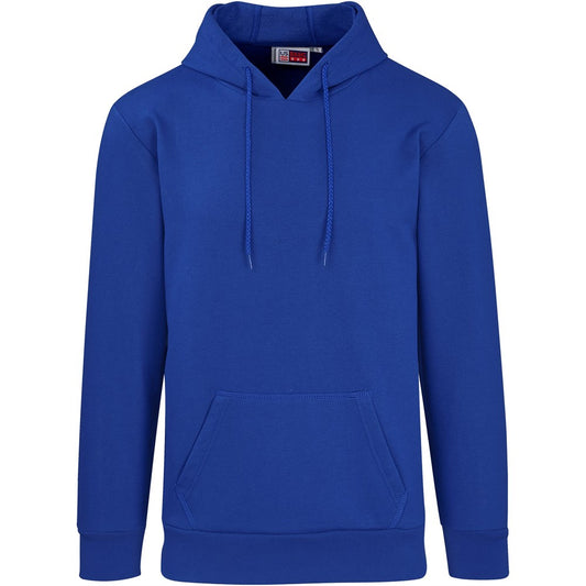 Blue hoodie on a white background

