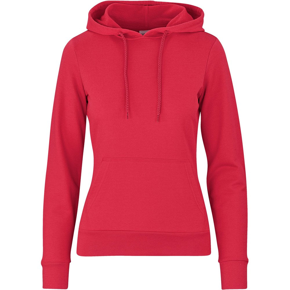 Red hoodie on a white background

