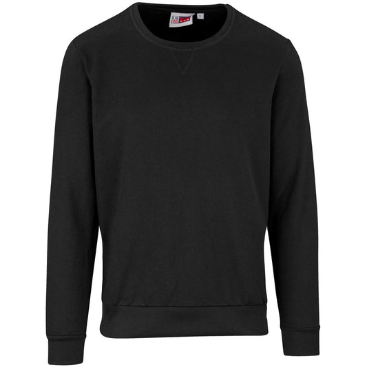 Black sweatshirt on a white background

