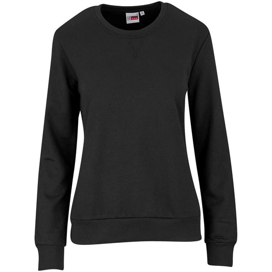 Black sweatshirt on a white background

