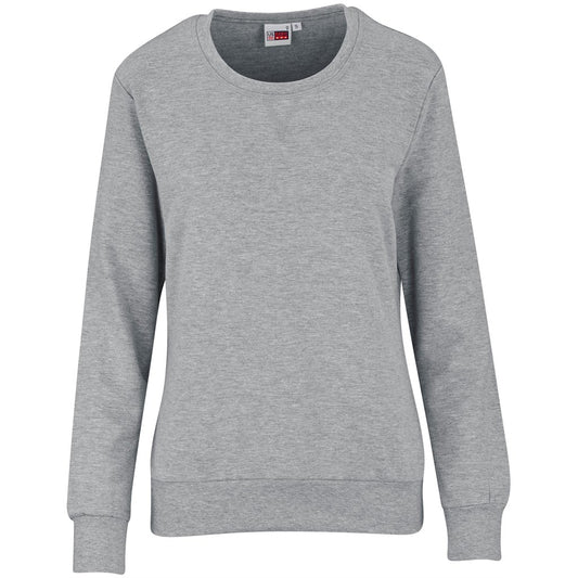 Gray sweatshirt on a white background

