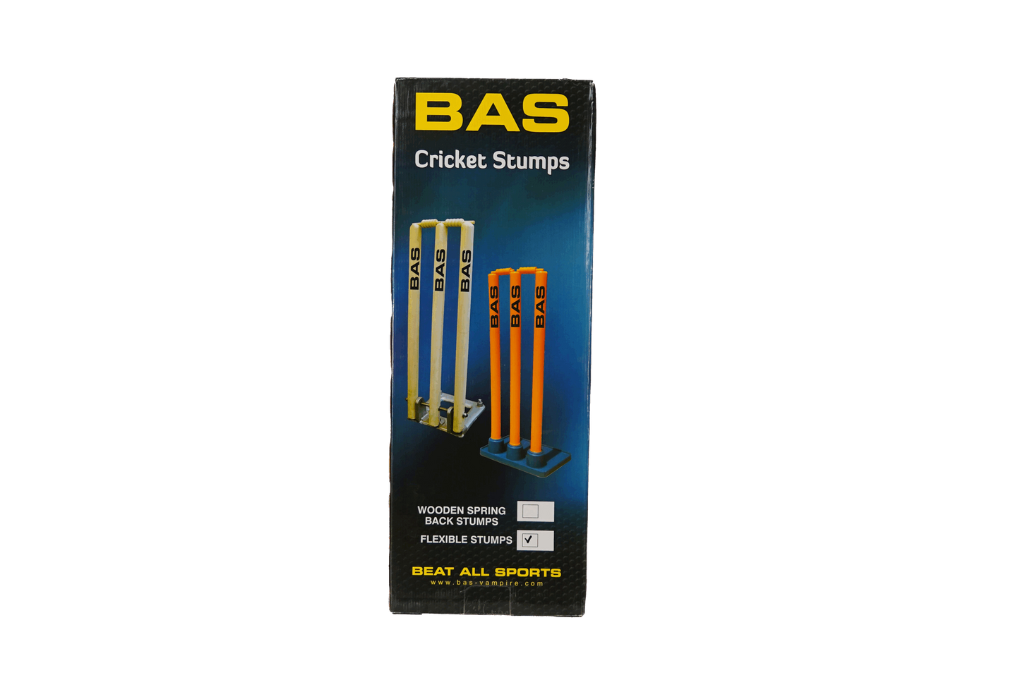 Bas Cricket Flex Stumps+rubber Base