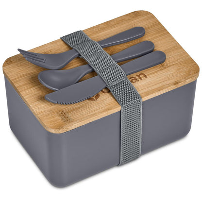Okiyo Pasuta Recycled Plastic & Bamboo Lunch Box