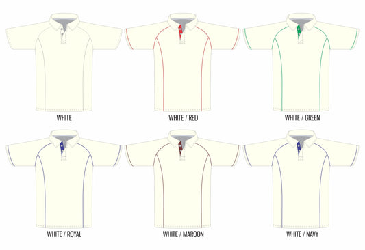 Cricket Adult (Shirts) Green Piping