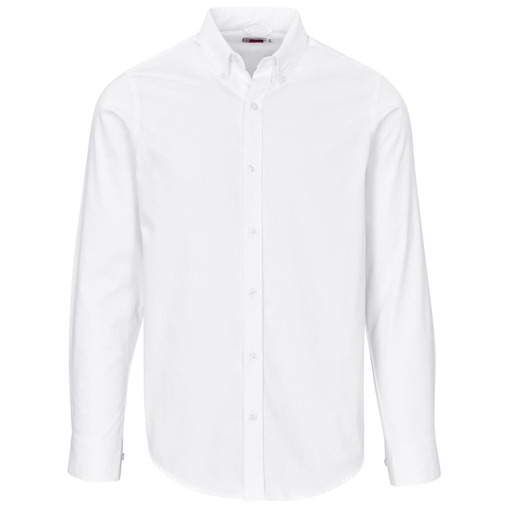 Mens Long Sleeve Brushed Cotton Twill Moderna Shirt