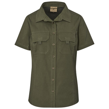 Ladies Short Sleeve Mawenzi Twill Shirt