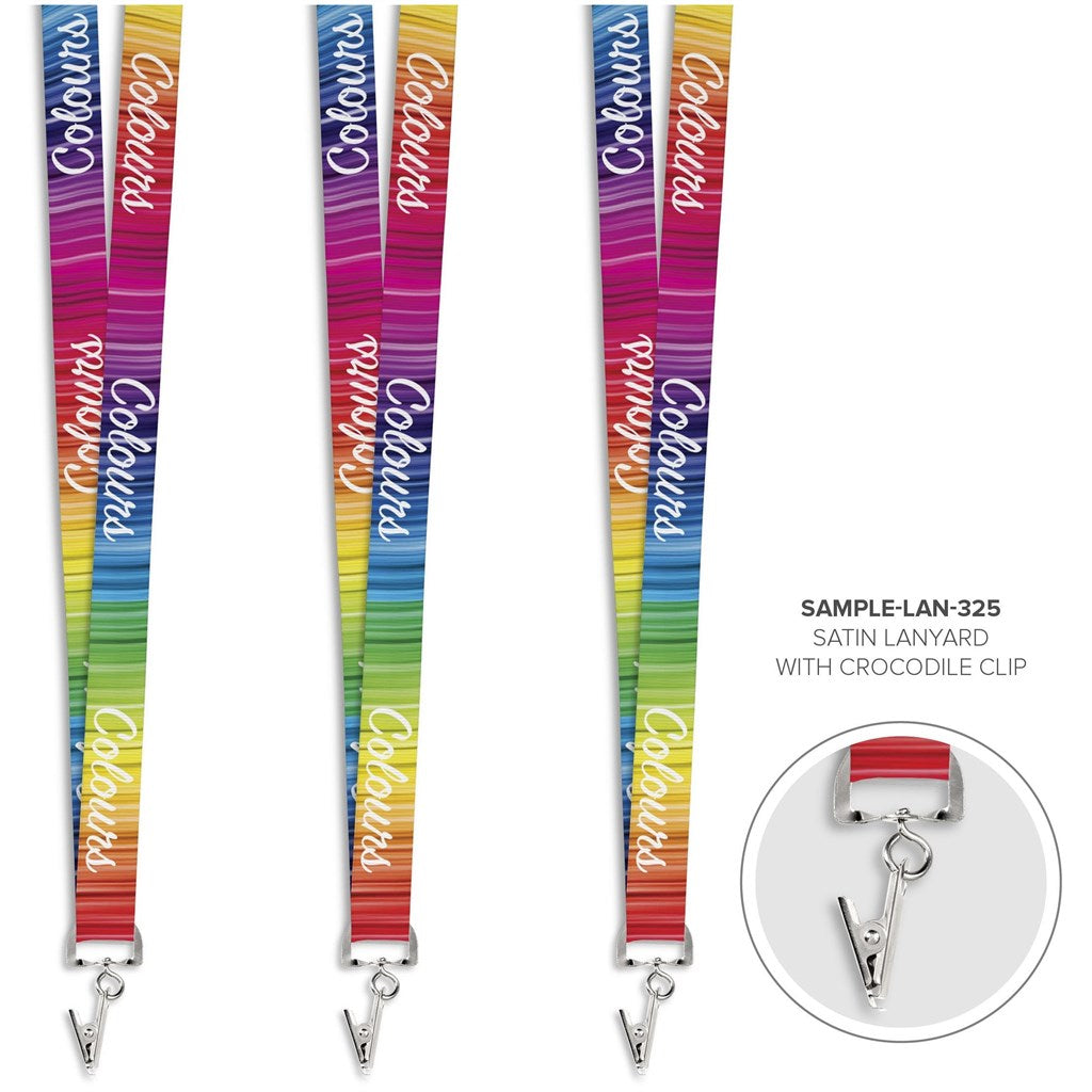 Altitude Satin Lanyard - Sample