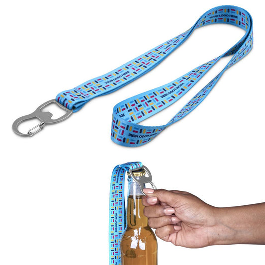 Altitude Zava Double-Sided Bottle Opener Lanyard - Sample