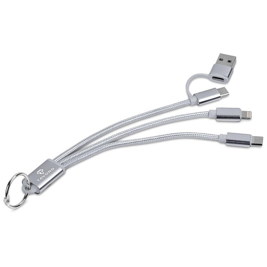 Altitude Chango 4-in-1 Charging cable - Silver