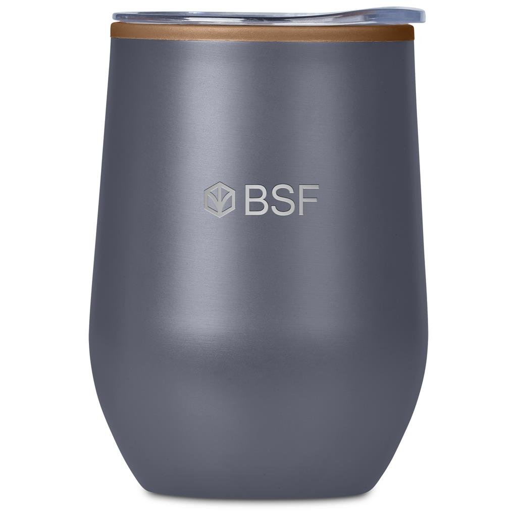 Serendipio Ovolo Stainless Steel & Plastic Double-Wall Tumbler – 350ml