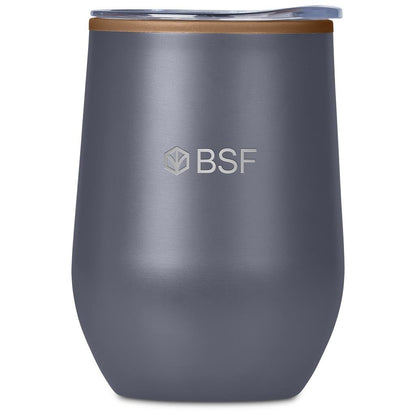 Serendipio Ovolo Stainless Steel & Plastic Double-Wall Tumbler – 350ml