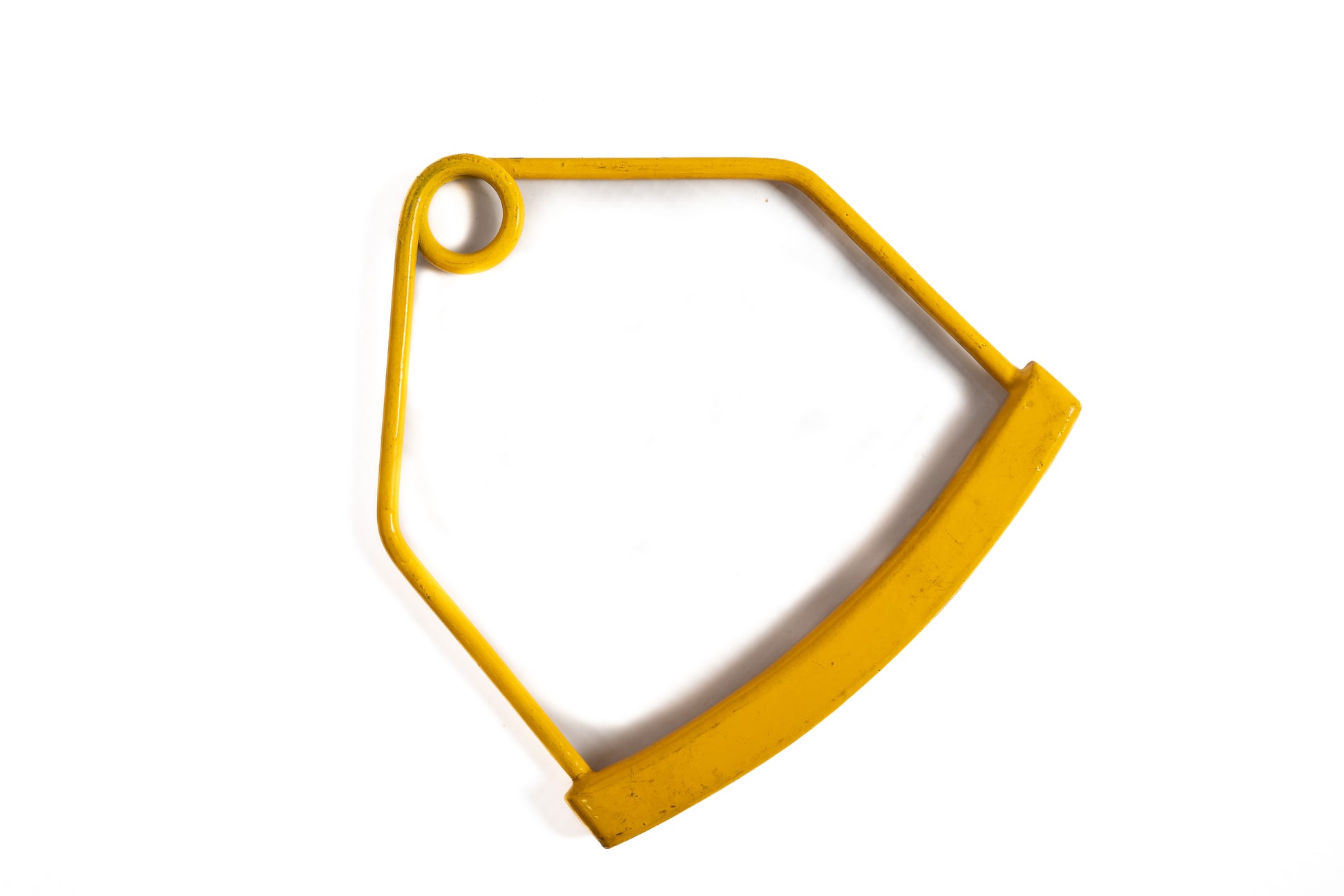 Hammer Handle Yellow Curved Model
