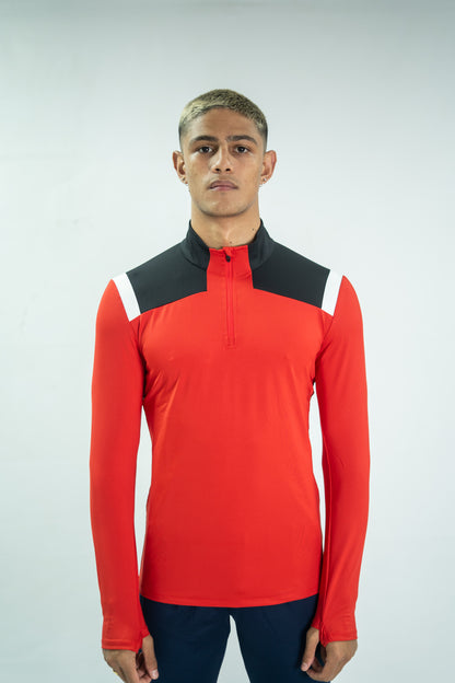 Performance Quarter Zip Top