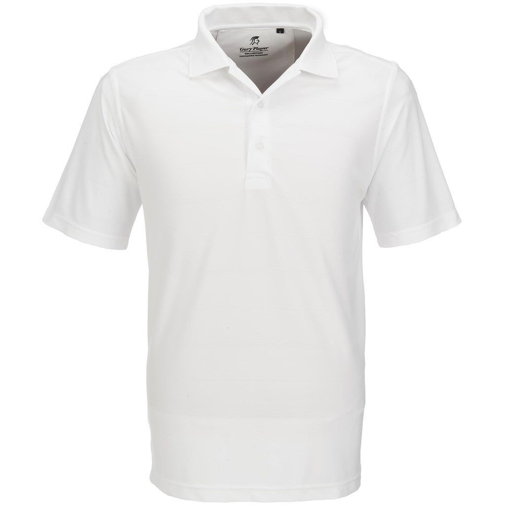 White polo shirt on a white background

