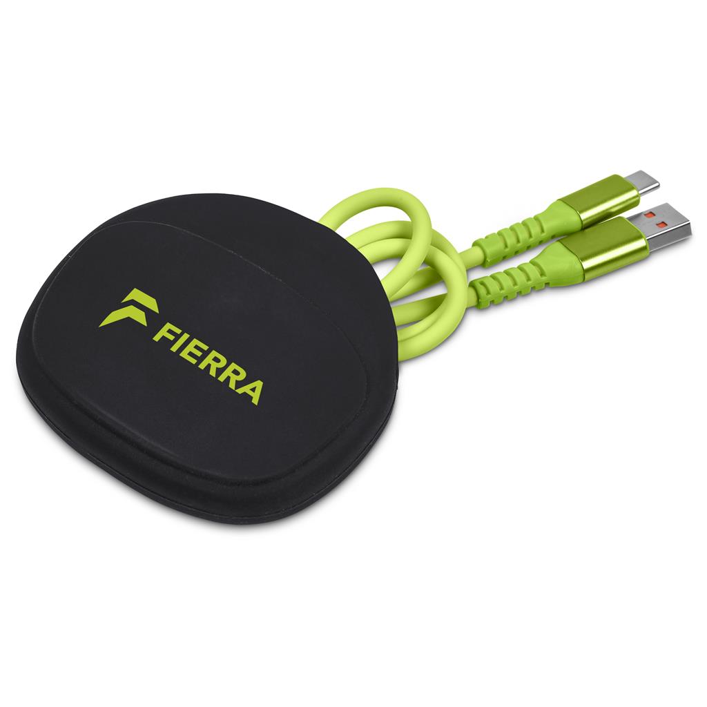 Altitude Stodle Fast Charge USB-A to Type-C Charging Cable in Pouch
