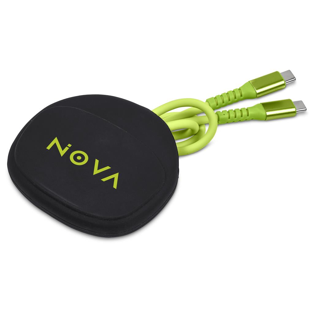 Altitude Mable Fast Charge Type-C to Type-C Charging  Cable in Pouch