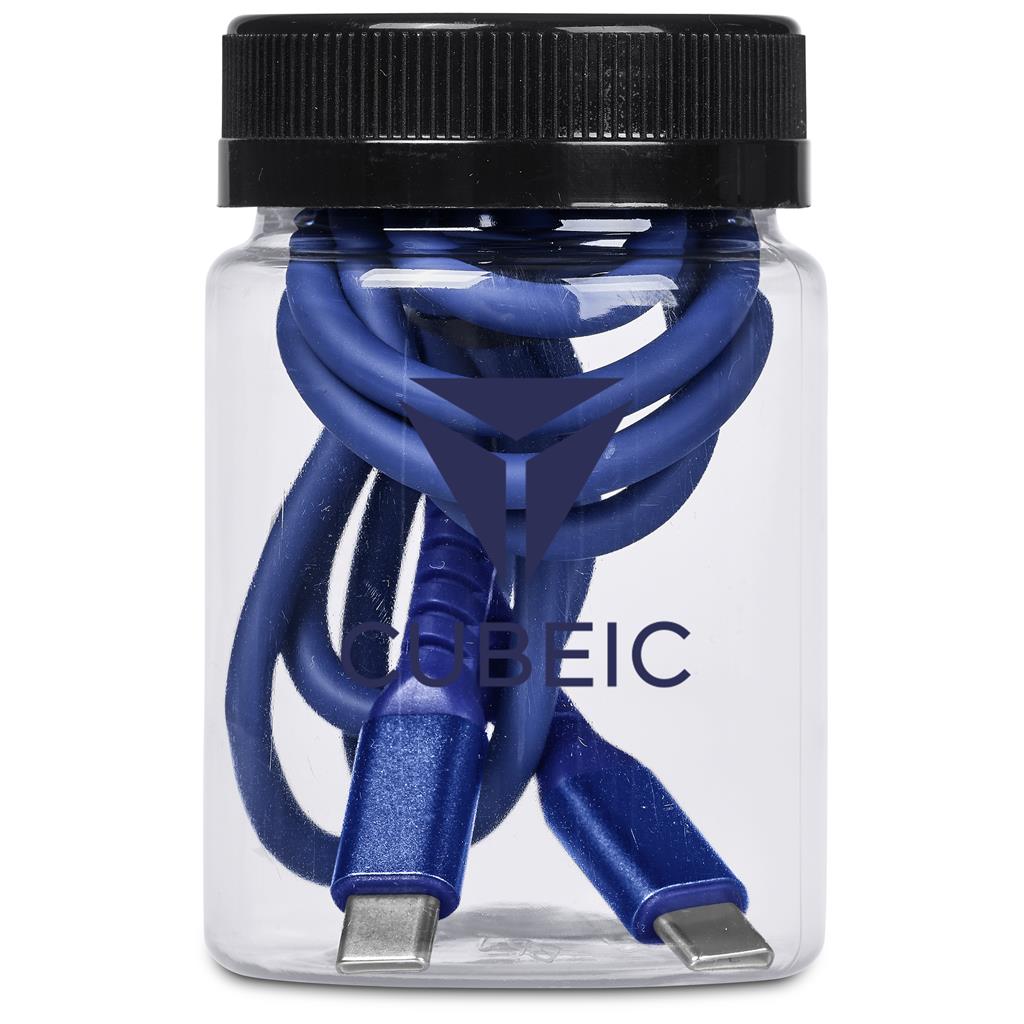 Altitude Barlitt Fast Charge Type-C to Type-C Charging Cable Cable in Jar