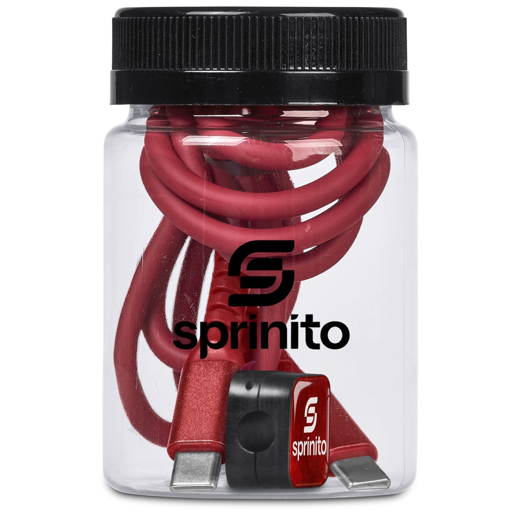 Altitude Raiv Charging Cable And Clip in Jar